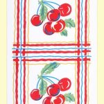 "New" Sweet Cherries Flour Sack Towel